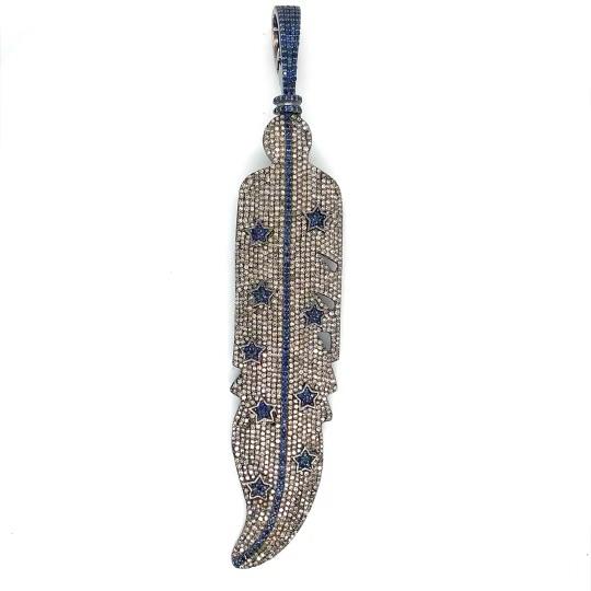 Transformation Star Sapphire - Medium Feather