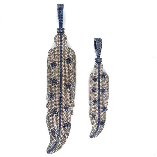 Transformation Star Sapphire - Medium Feather