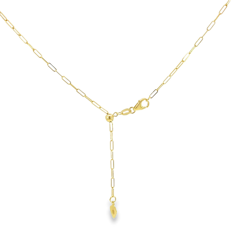 Mini Gold Paper Clip Chain