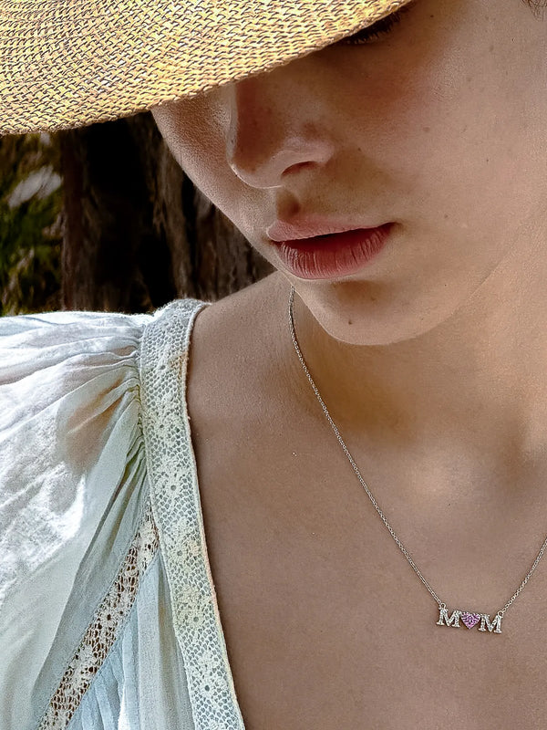 MOM Necklace - Silver
